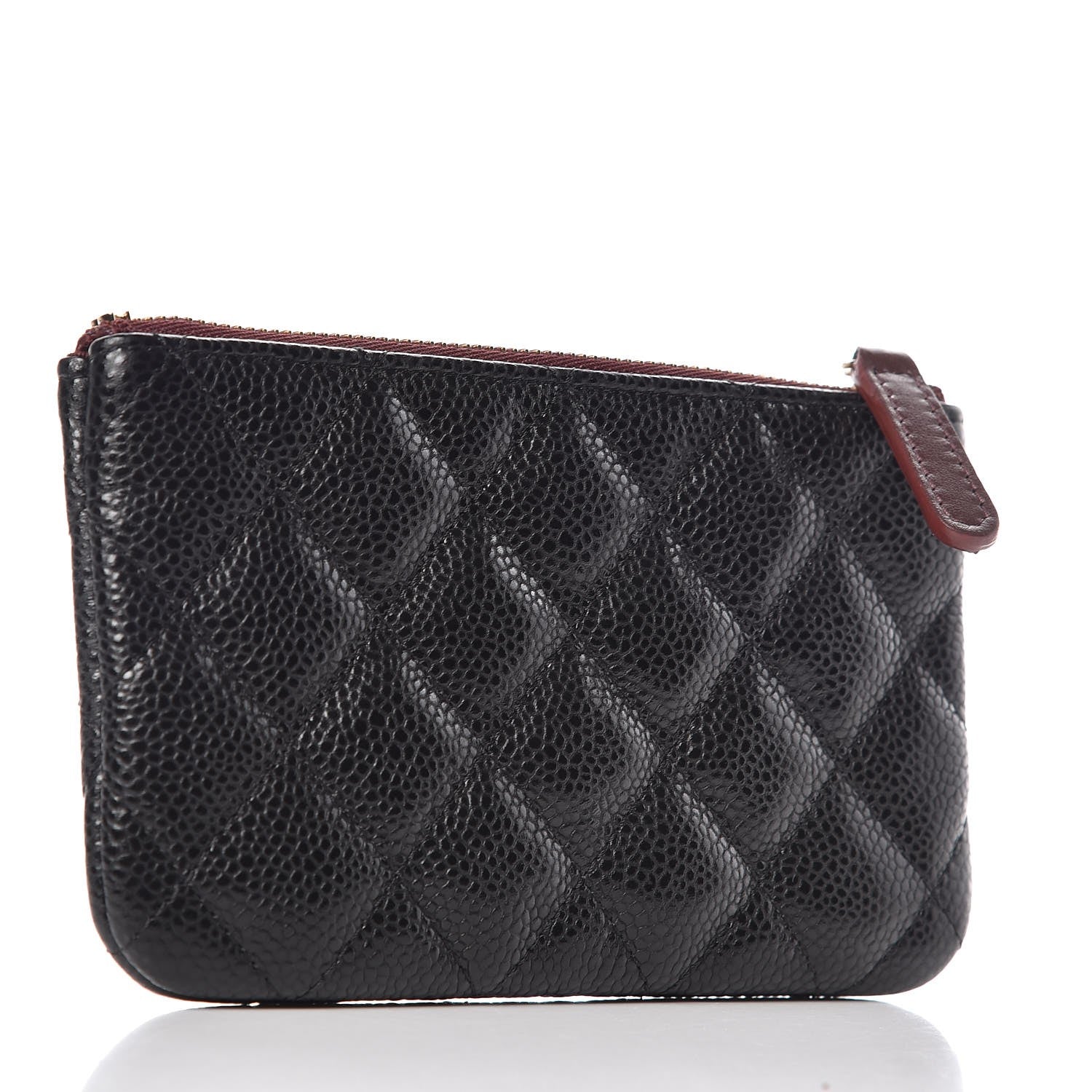 Chanel Caviar Quilted Small Cosmetic Case Black 3 of 8