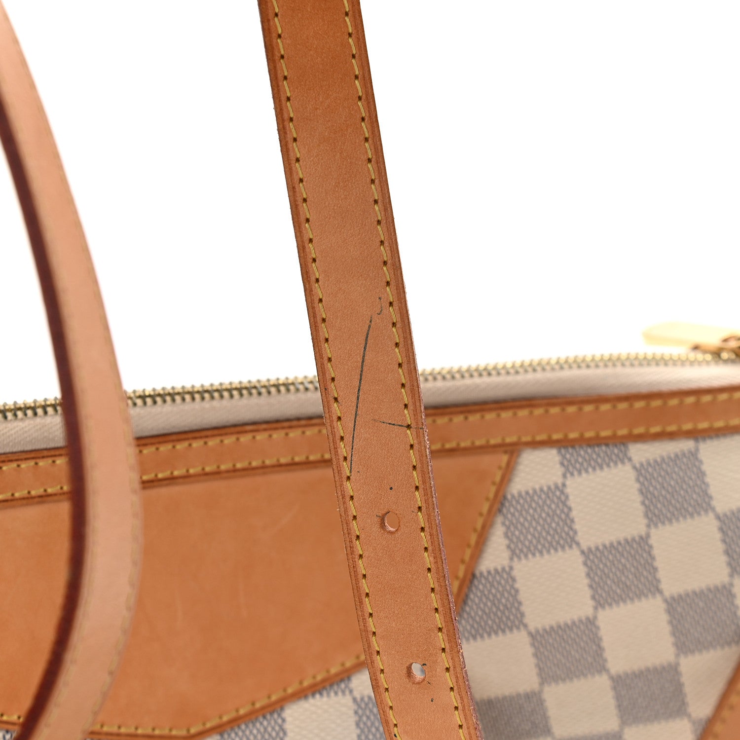 Louis Vuitton Damier Azur Siracusa MM 10 of 11