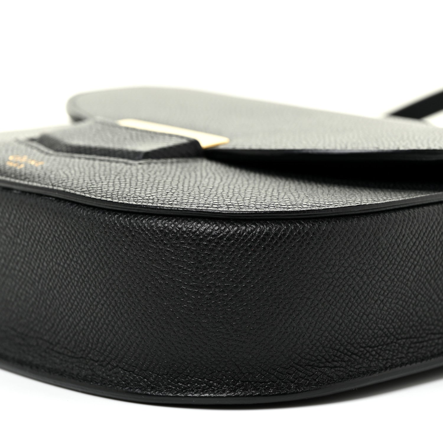 Celine Grained Calfskin Small Trotteur Black 10 of 10