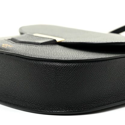 Celine Grained Calfskin Small Trotteur Black 10 of 10