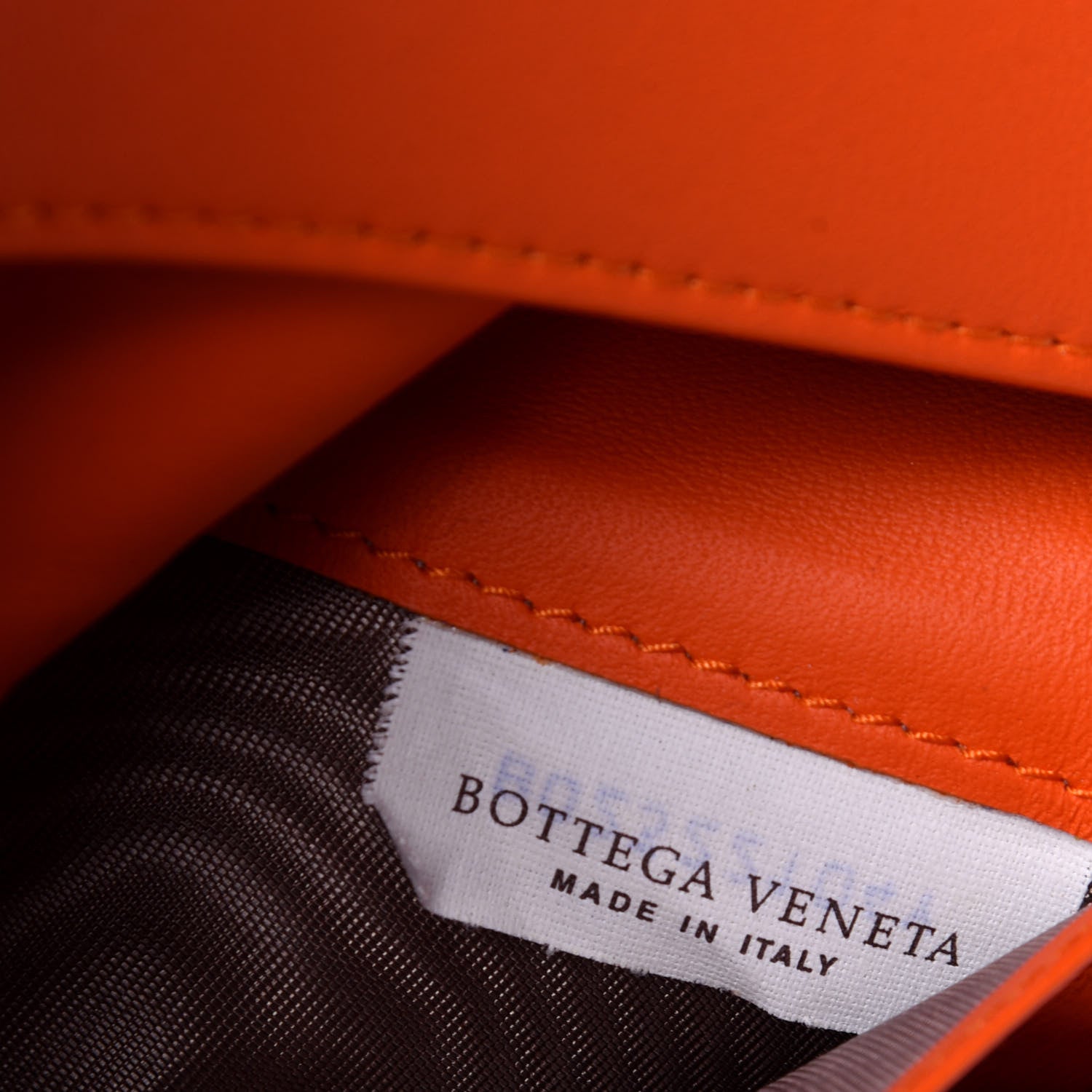 Bottega Veneta Nappa Intrecciato Continental Wallet Tangerine 6 of 14