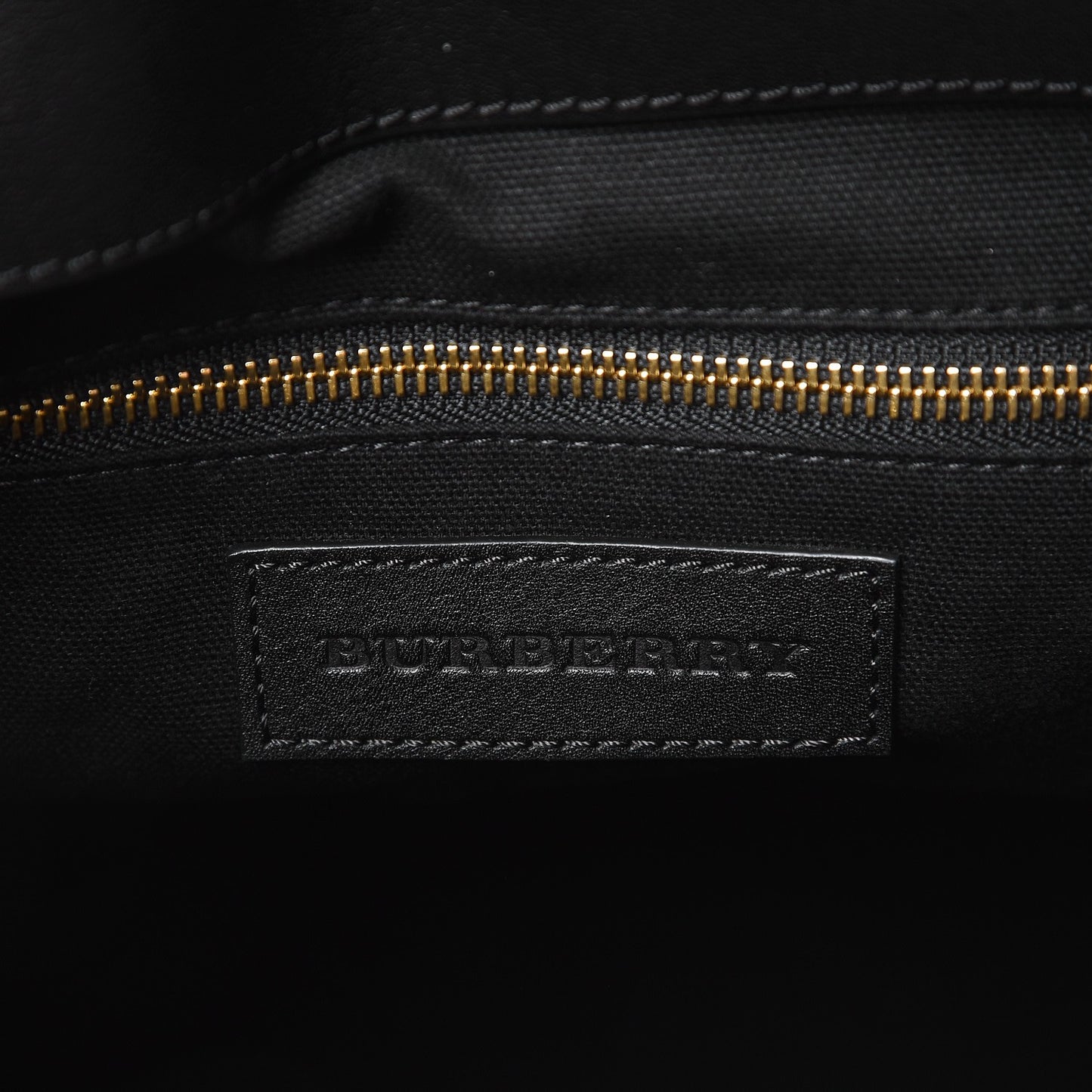 Canvas Mega Check Studded Medium Ashby Bucket Bag Black