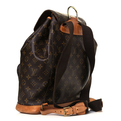 Louis Vuitton Monogram Montsouris GM Backpack 3 of 11