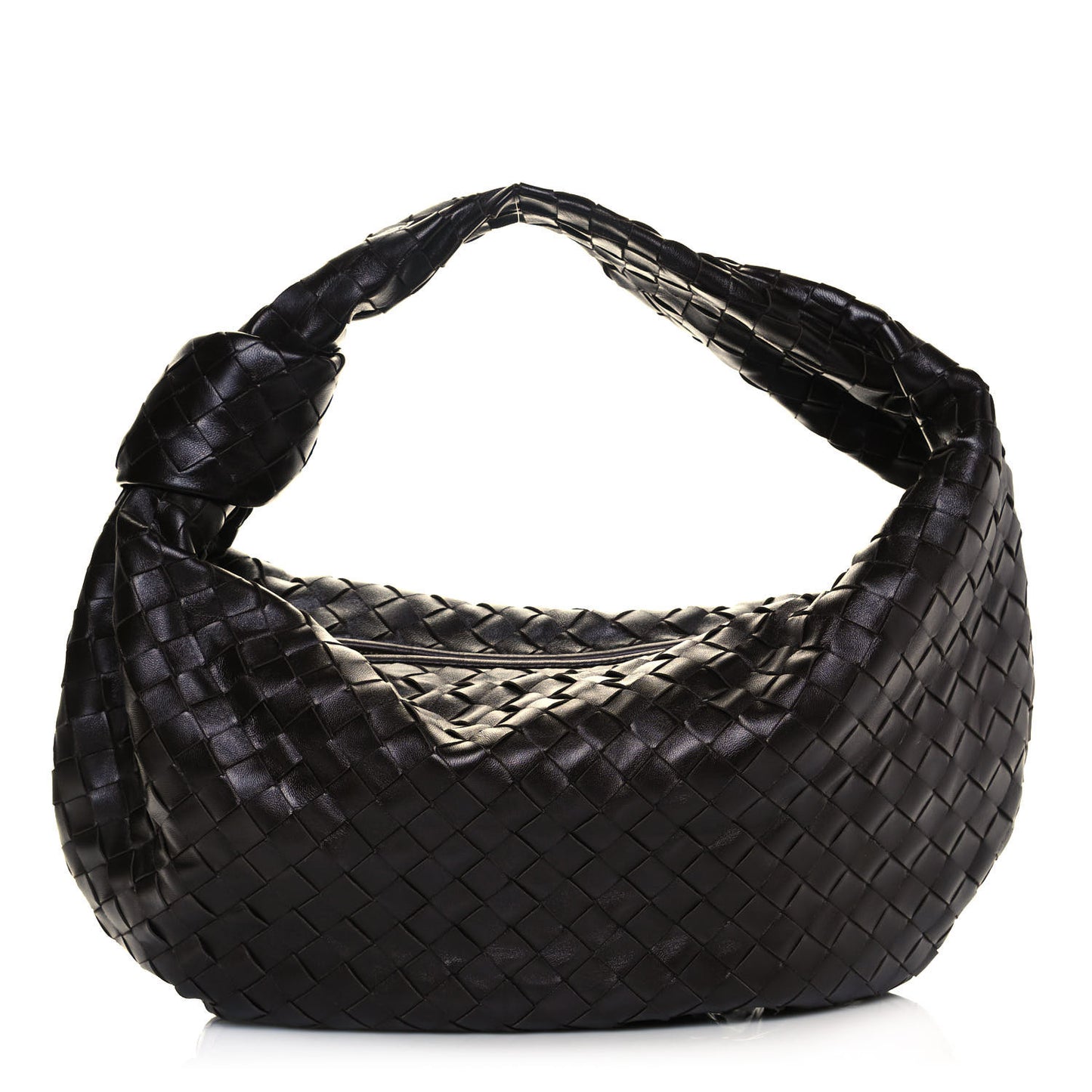 Nappa Intrecciato Medium Jodie Chocolate