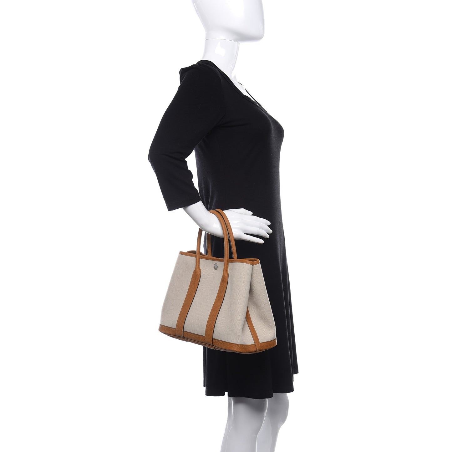 Toile Negonda Garden Party 30 TPM Tote Beton Ocre