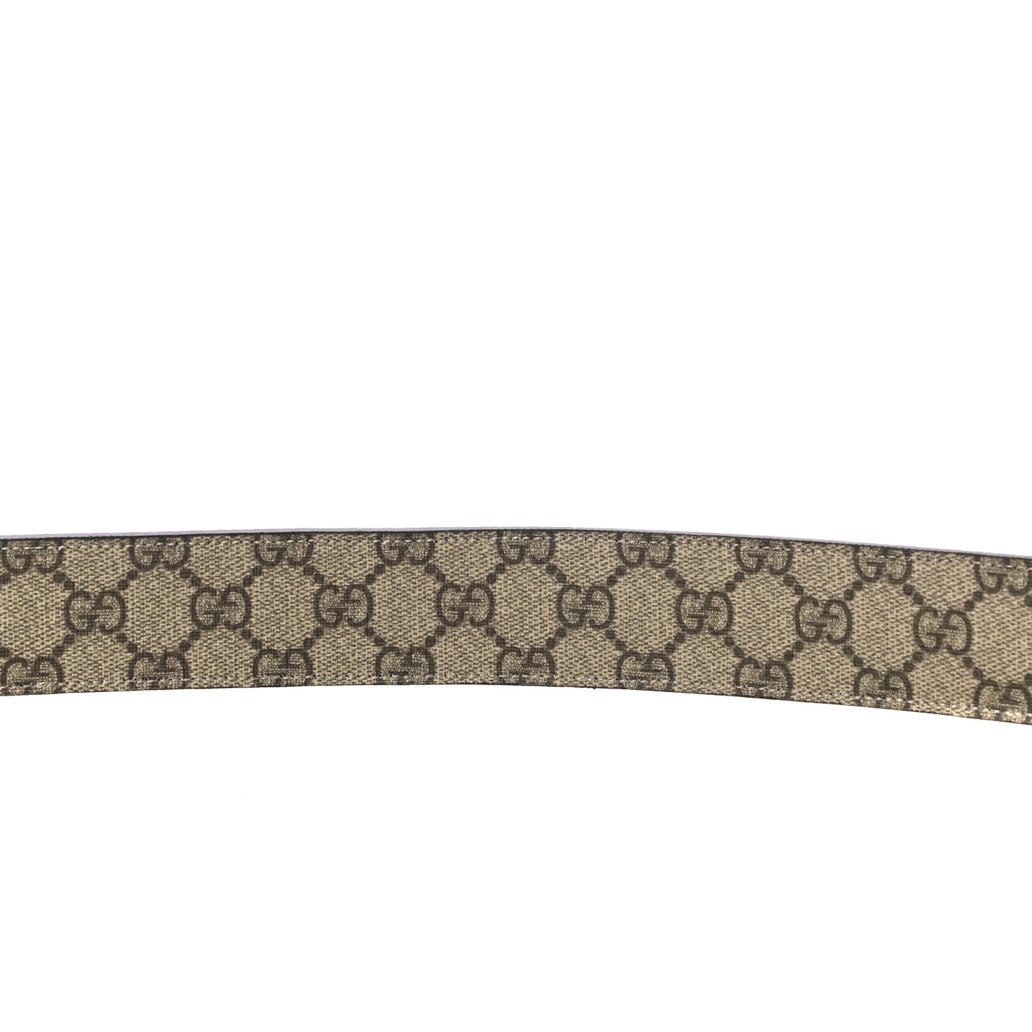 GG Plus Monogram Interlocking G Belt 80 32 Dark Brown