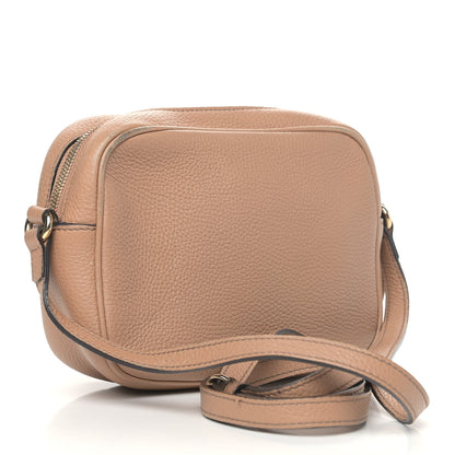 Gucci Pebbled Calfskin Small Soho Disco Bag Rose Beige 2 of 6