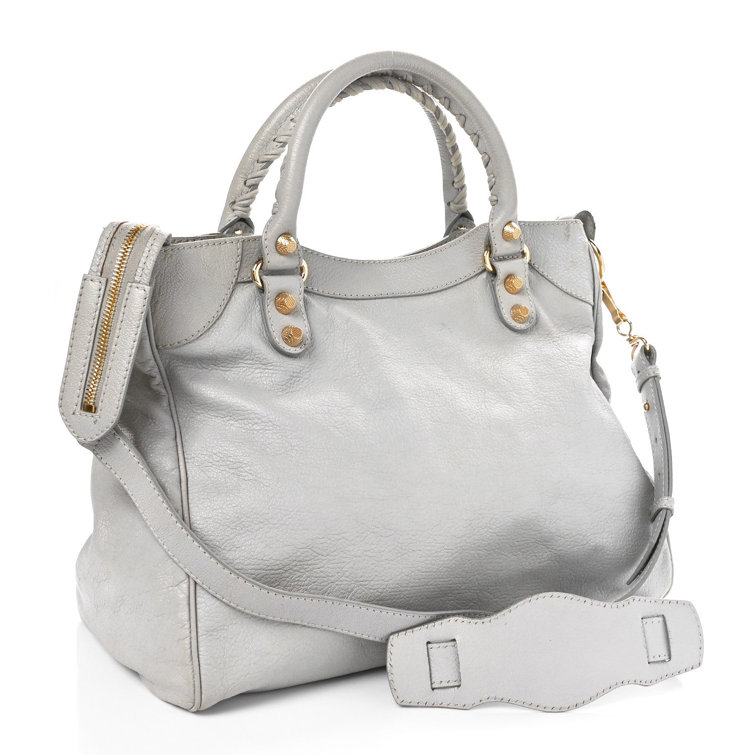 Balenciaga Chevre Giant 12 Gold Hardware Hamilton Velo Gris Ciment 3 of 11