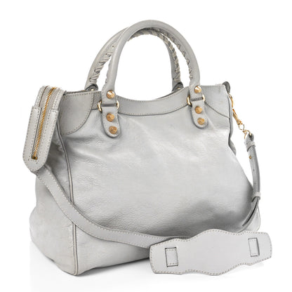 Balenciaga Chevre Giant 12 Gold Hardware Hamilton Velo Gris Ciment 3 of 11