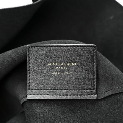 Saint Laurent Calfskin Large Shopping Tote Black 7 of 11
