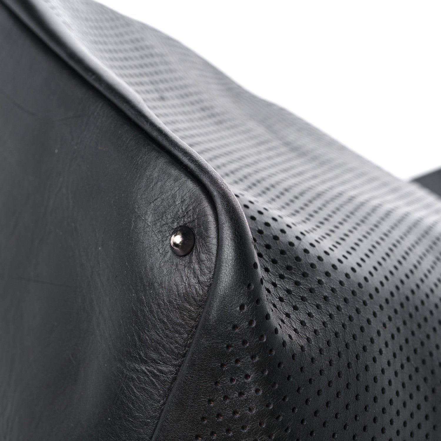Alaia Calfskin Perforated Bag Black 7 of 16