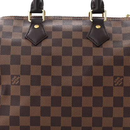 Louis Vuitton Damier Ebene Speedy 25 8 of 10