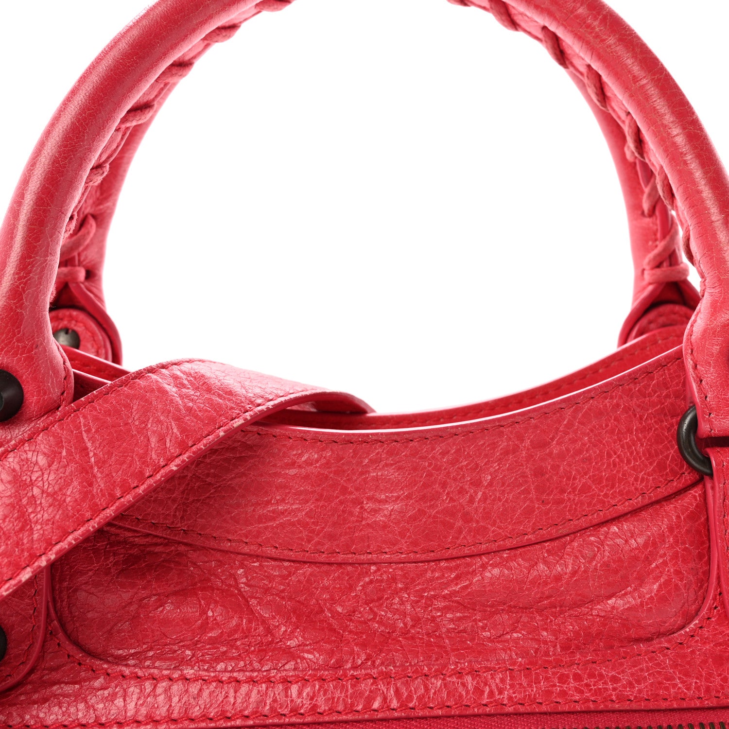 Balenciaga Agneau Classic Hardware Town Rose Thulian 8 of 10