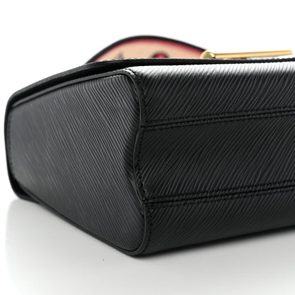Louis Vuitton Epi Twist Top Handle Shoulder Bag MM Black 9 of 11