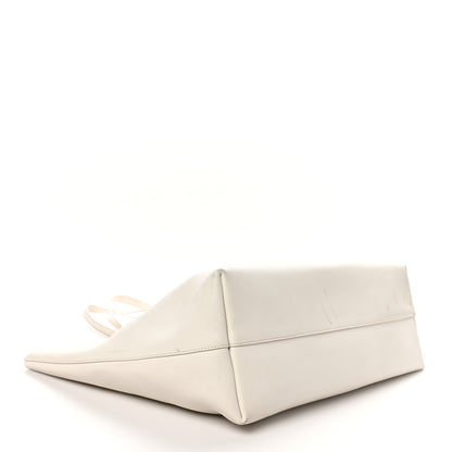 Tom Ford Calfskin Perforated Logo Tote White 5 of 11