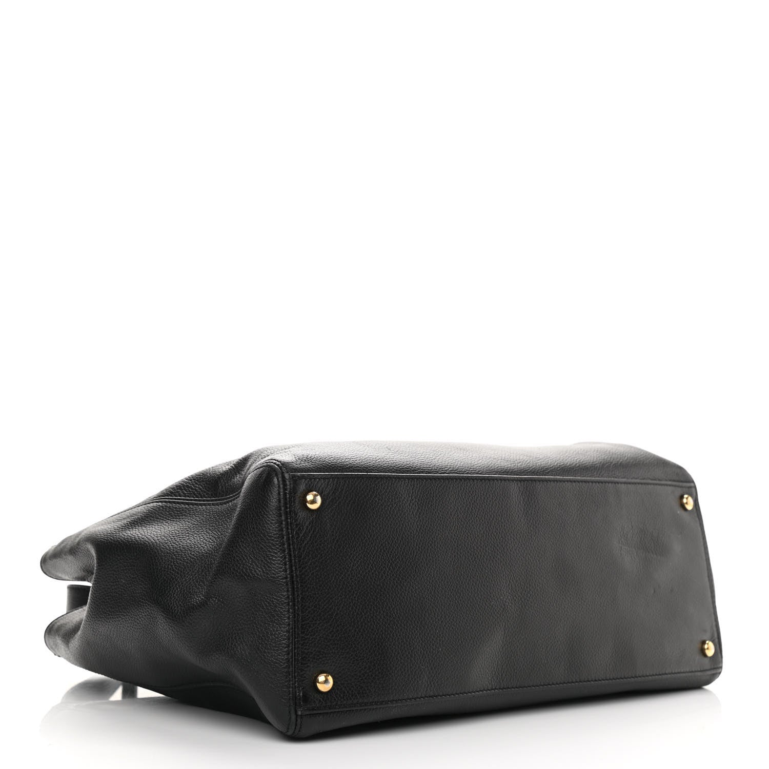 Chanel Calfskin Cerf Executive Shopper Tote Black 4 of 13