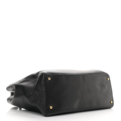 Chanel Calfskin Cerf Executive Shopper Tote Black 4 of 13
