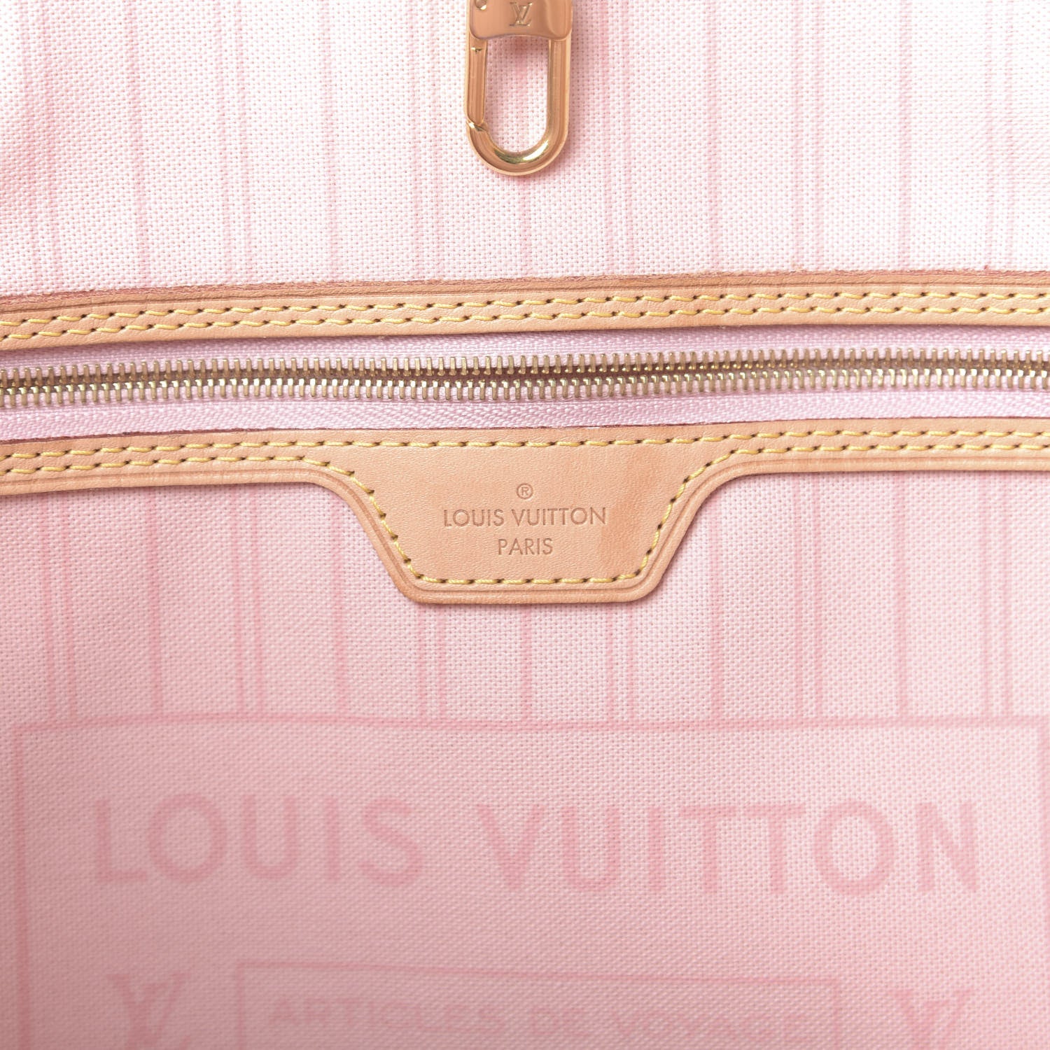 Louis Vuitton Damier Azur Neo Neverfull GM Rose Ballerine 7 of 11