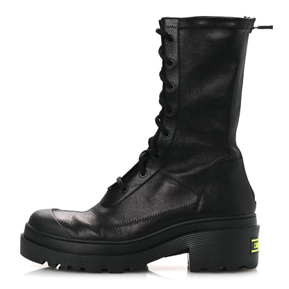 Christian Dior Nappa Stretch Dior Arcade Boots 39 Black 1 of 12