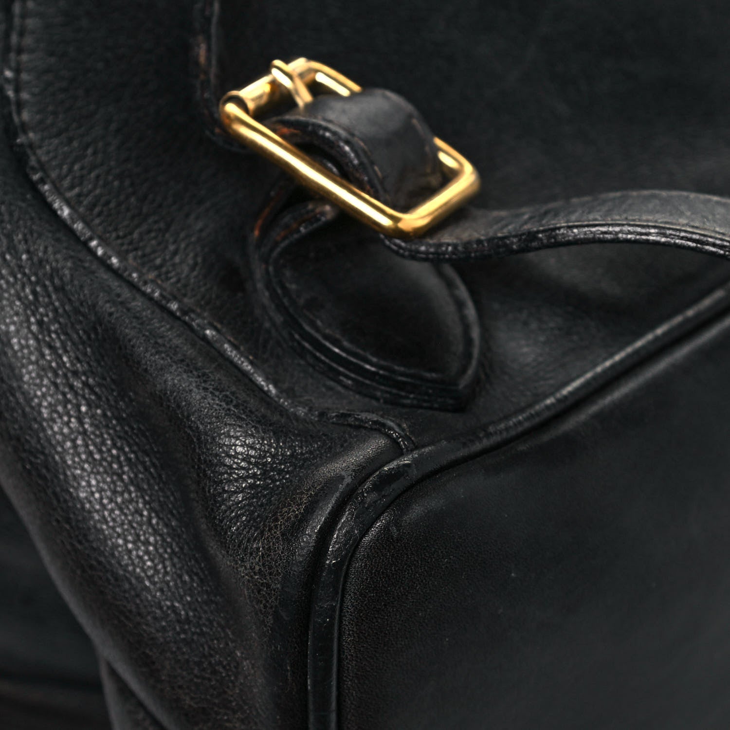 Gucci Calfskin Bamboo Backpack Black 11 of 28