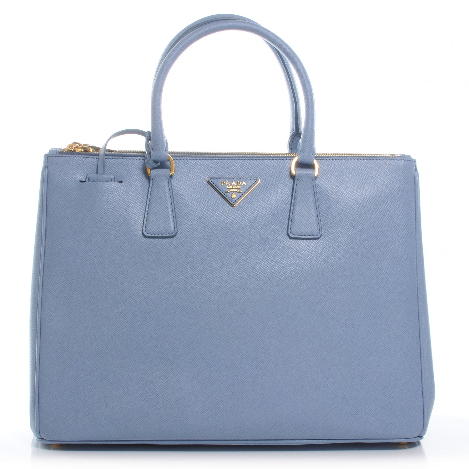 Prada Saffiano Lux Large Galleria Double Zip Tote Astrale 1 of 9