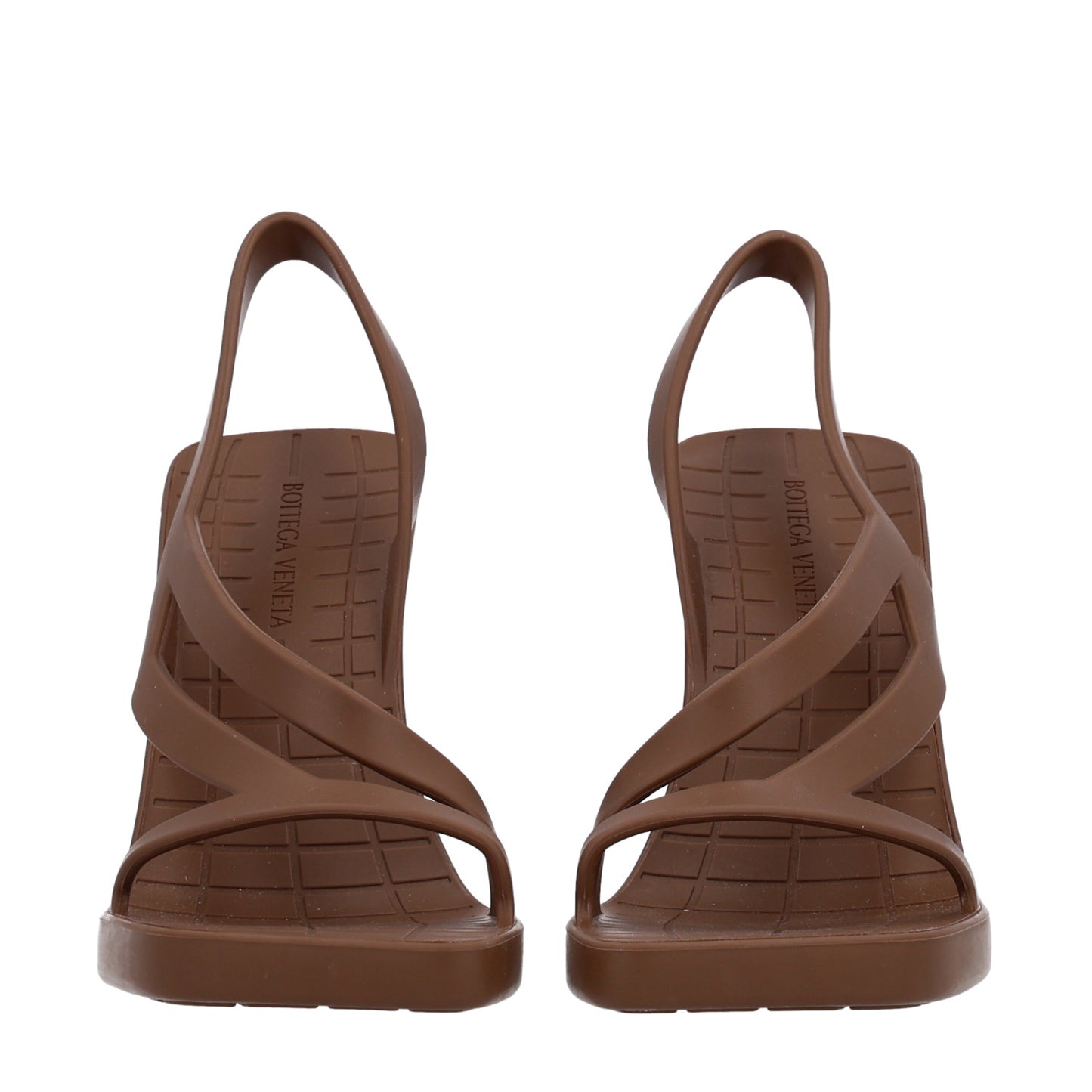 Rubber Jimbo Slingback Sandals 40 Brown