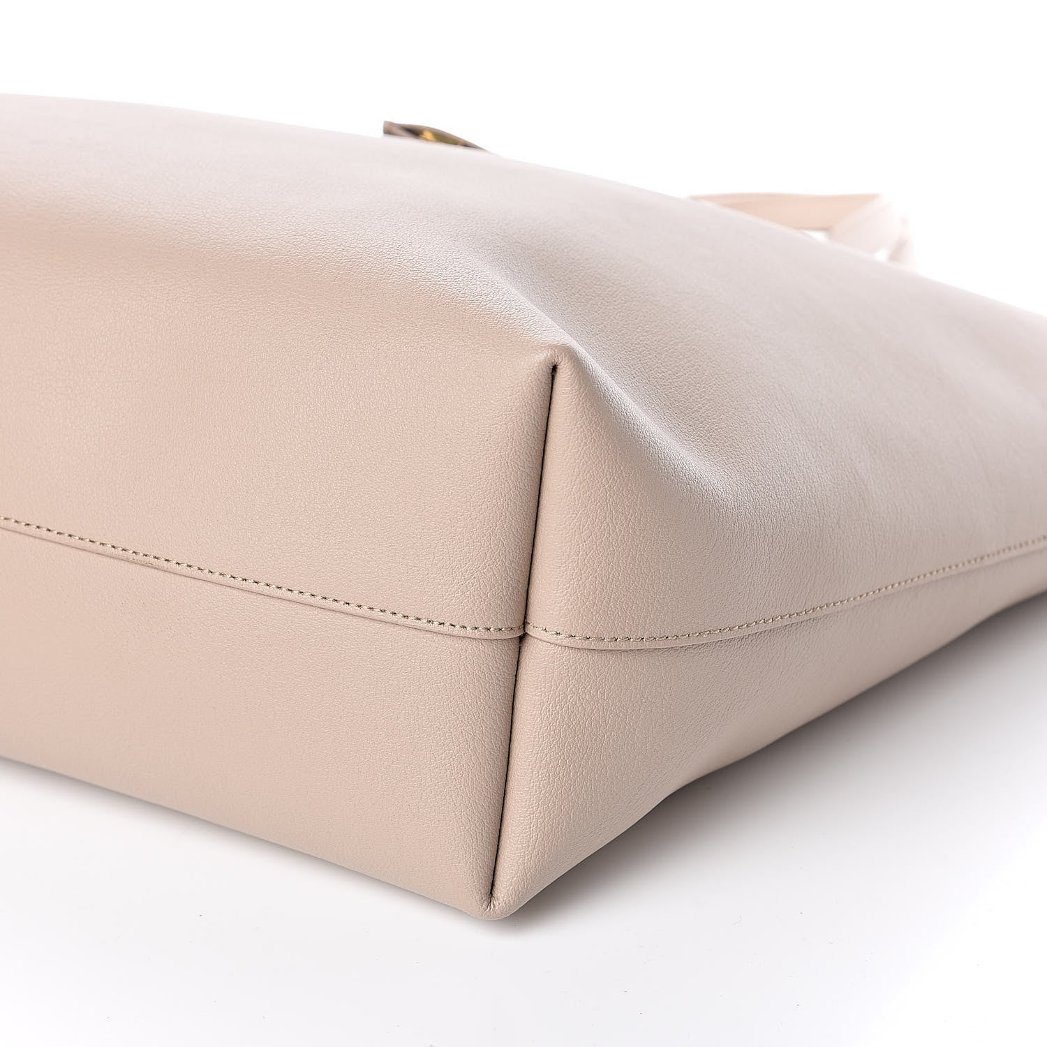 Saint Laurent Calfskin Large Shopping Tote Nude Powder 11 of 11