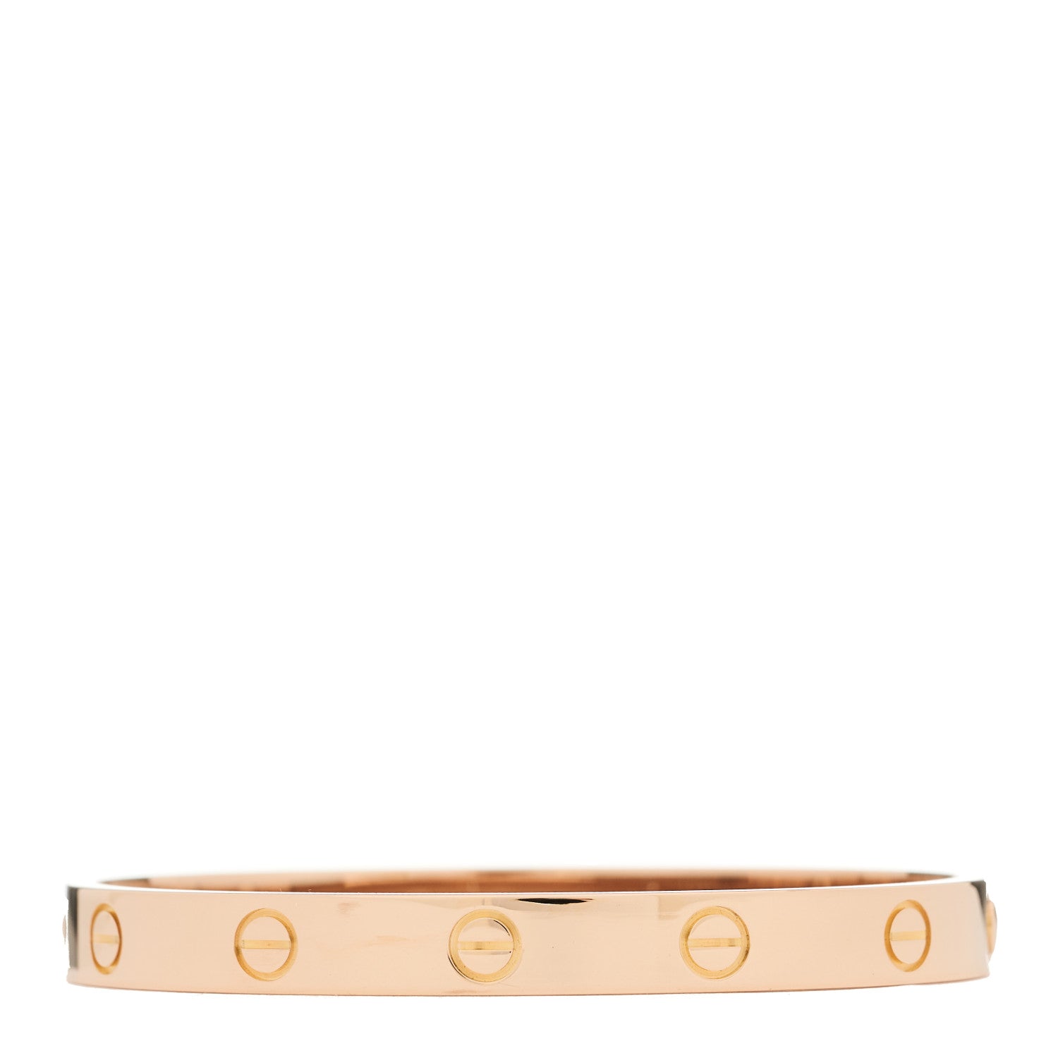 Cartier 18K Pink Gold LOVE Bracelet 16 2 of 9