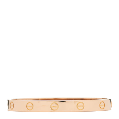Cartier 18K Pink Gold LOVE Bracelet 16 2 of 9
