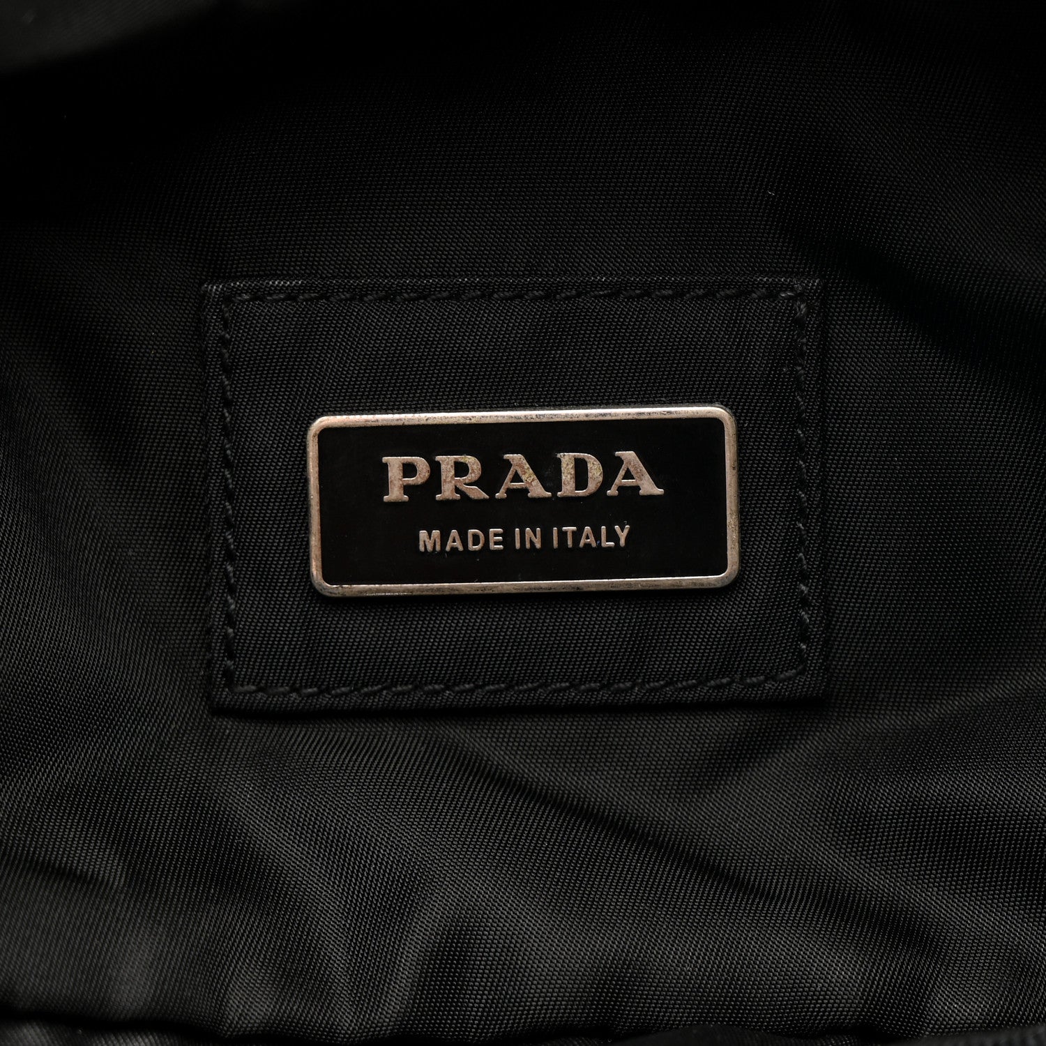 Prada Tessuto Nylon Montagna Belt Bag Black 7 of 11
