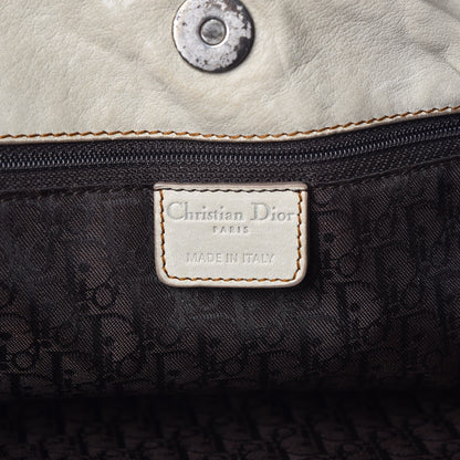 Christian Dior Calfskin Medium Gaucho Double Saddle Bag 6 of 14