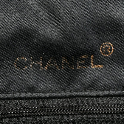 Chanel Satin Quilted Mini Square Flap Black 6 of 10