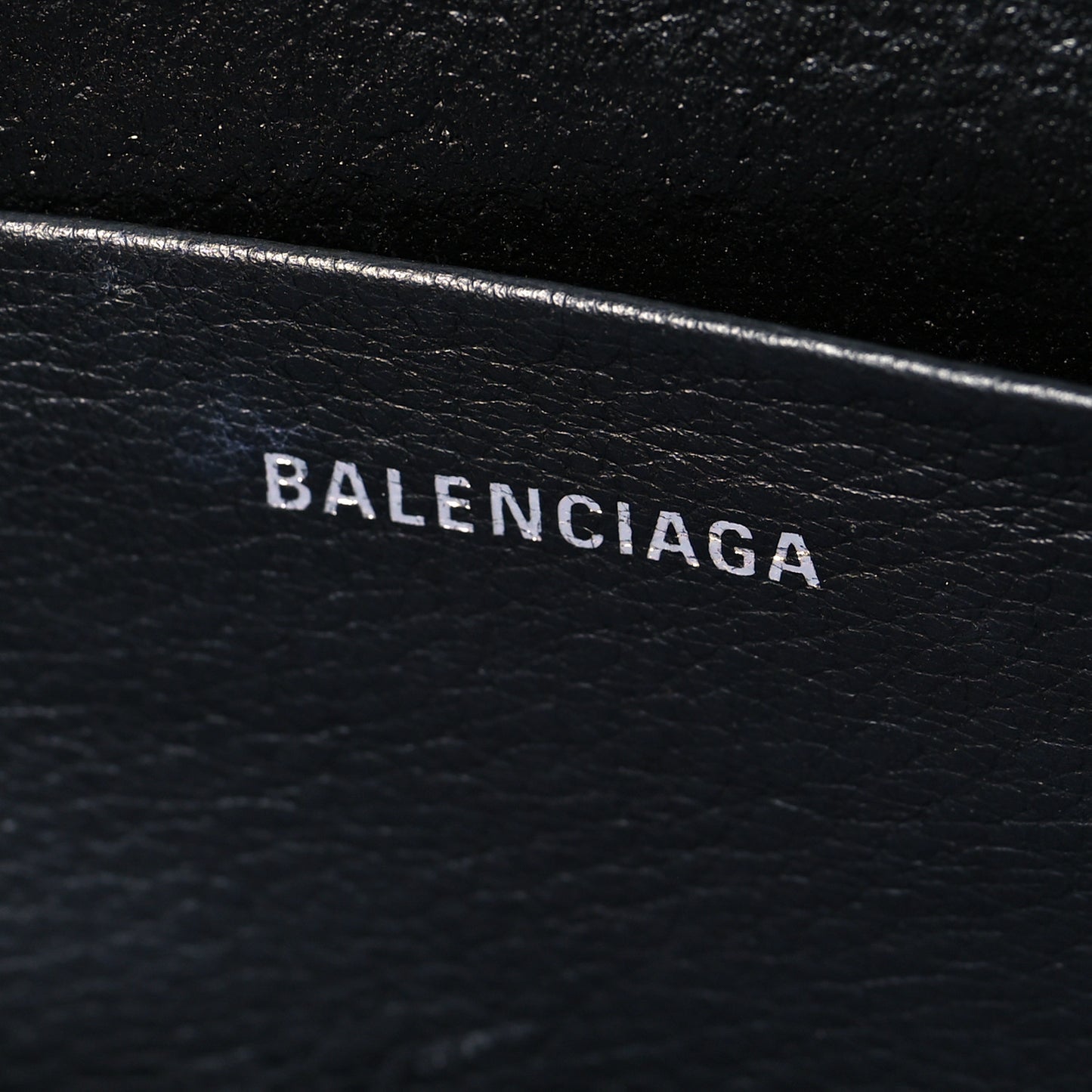 Calfskin Logo S Everyday Camera Bag Black