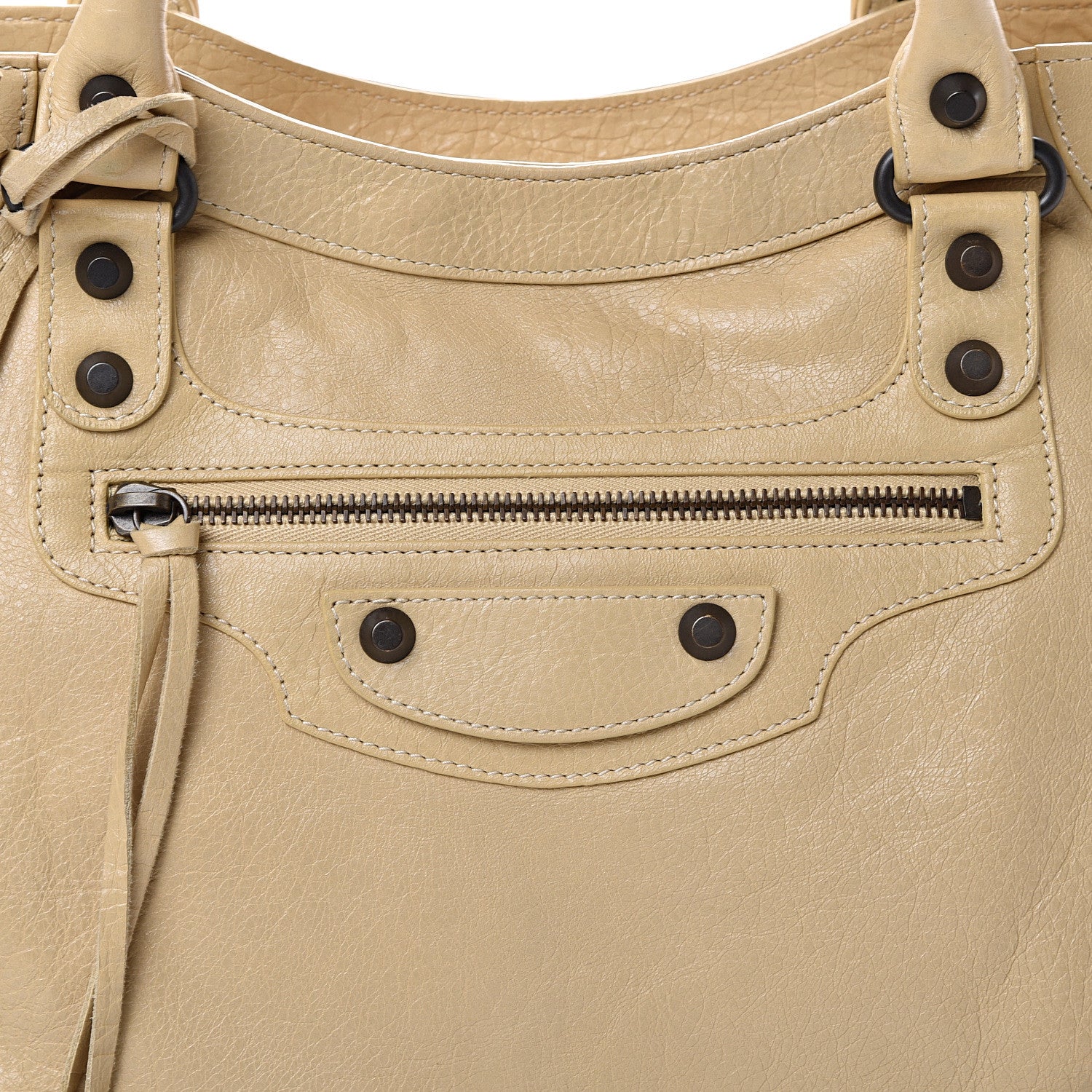 Balenciaga Agneau Classic Hardware Velo Beige Oryx 7 of 9