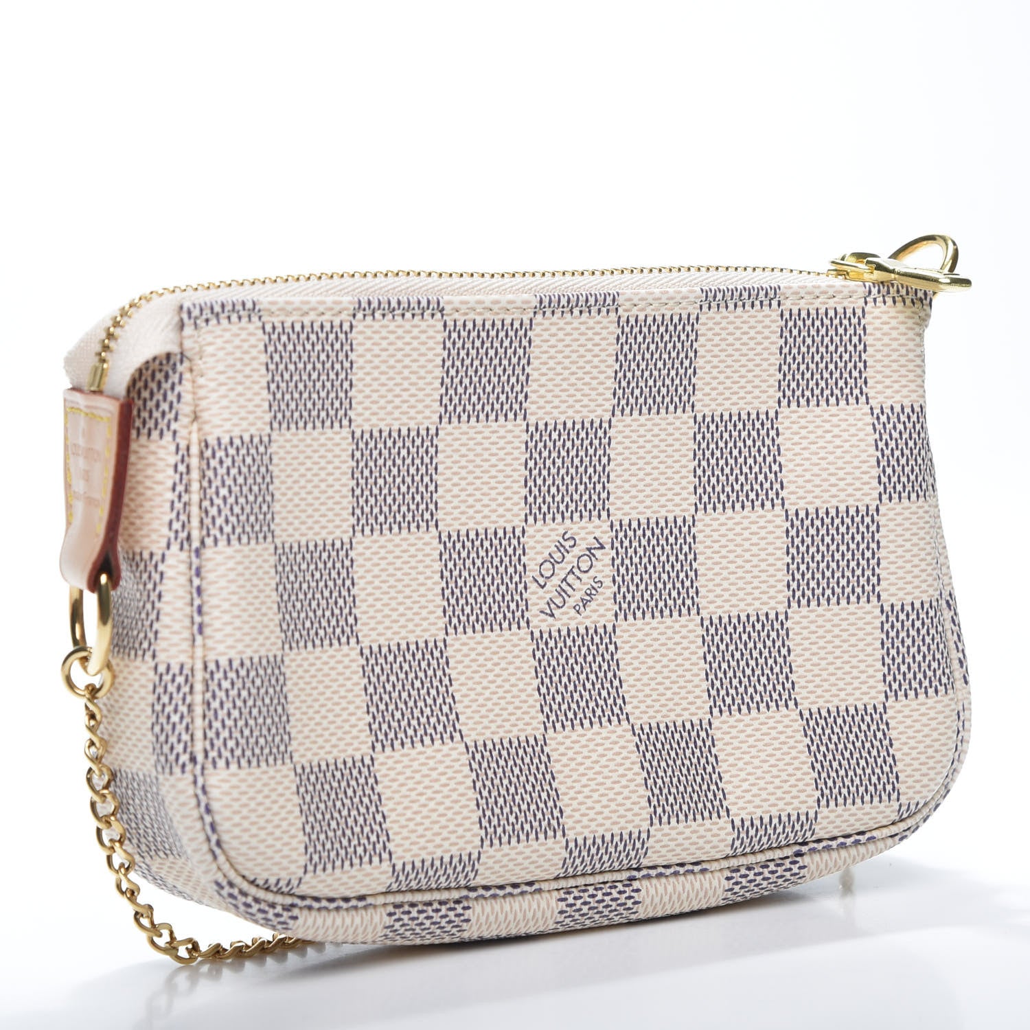 Louis Vuitton Damier Azur Mini Pochette Accessories 2 of 7