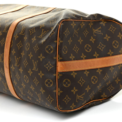 Louis Vuitton Monogram Keepall Bandouliere 50 9 of 46