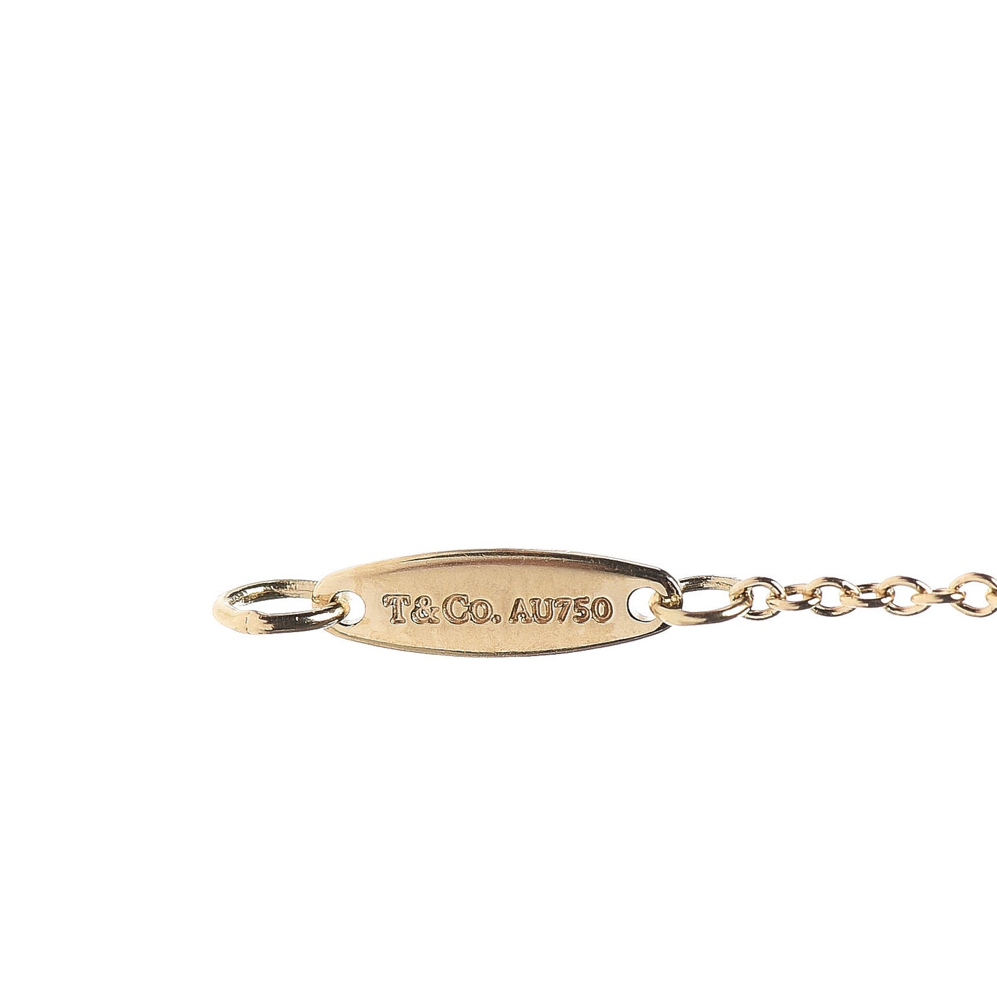 18K Yellow Gold Diamond .08ct Elsa Peretti Diamonds by the Yard Bracelet