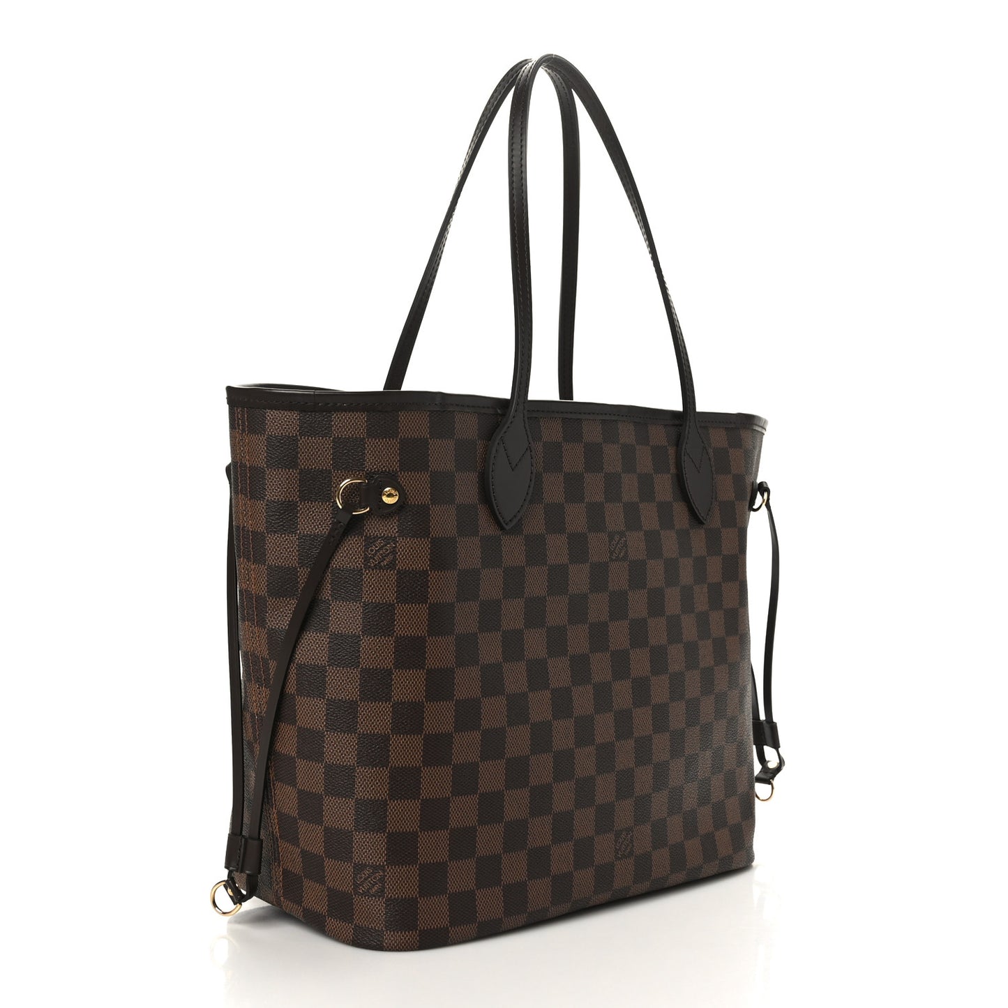 Damier Ebene Neo Neverfull MM Rose Ballerine