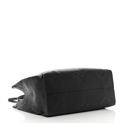 Louis Vuitton Empreinte Monogram Giant Onthego GM Black 4 of 23