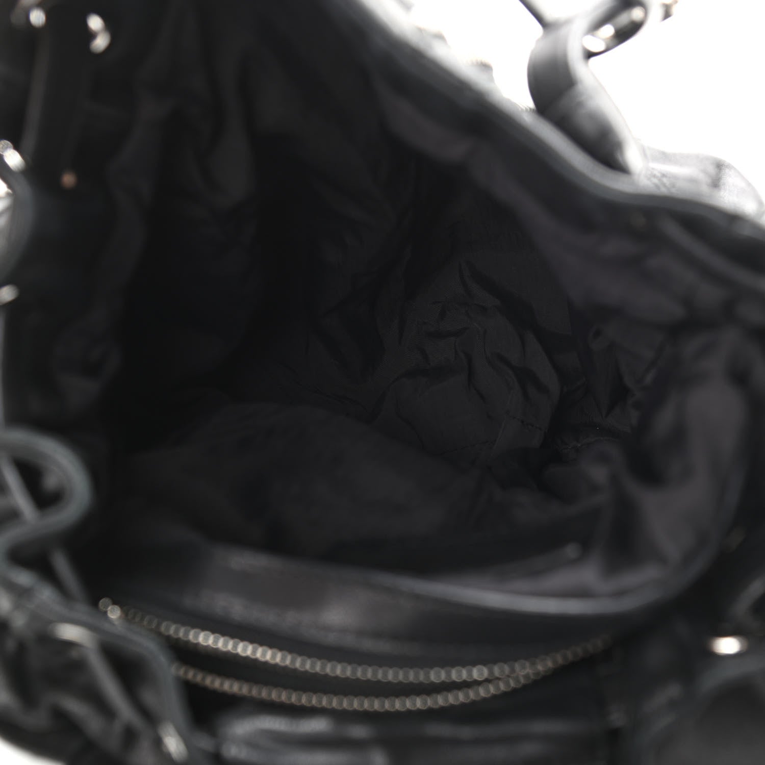 Alexander Wang Lambskin Mini Marti Backpack Washed Black Rhodium Hardware 4 of 15