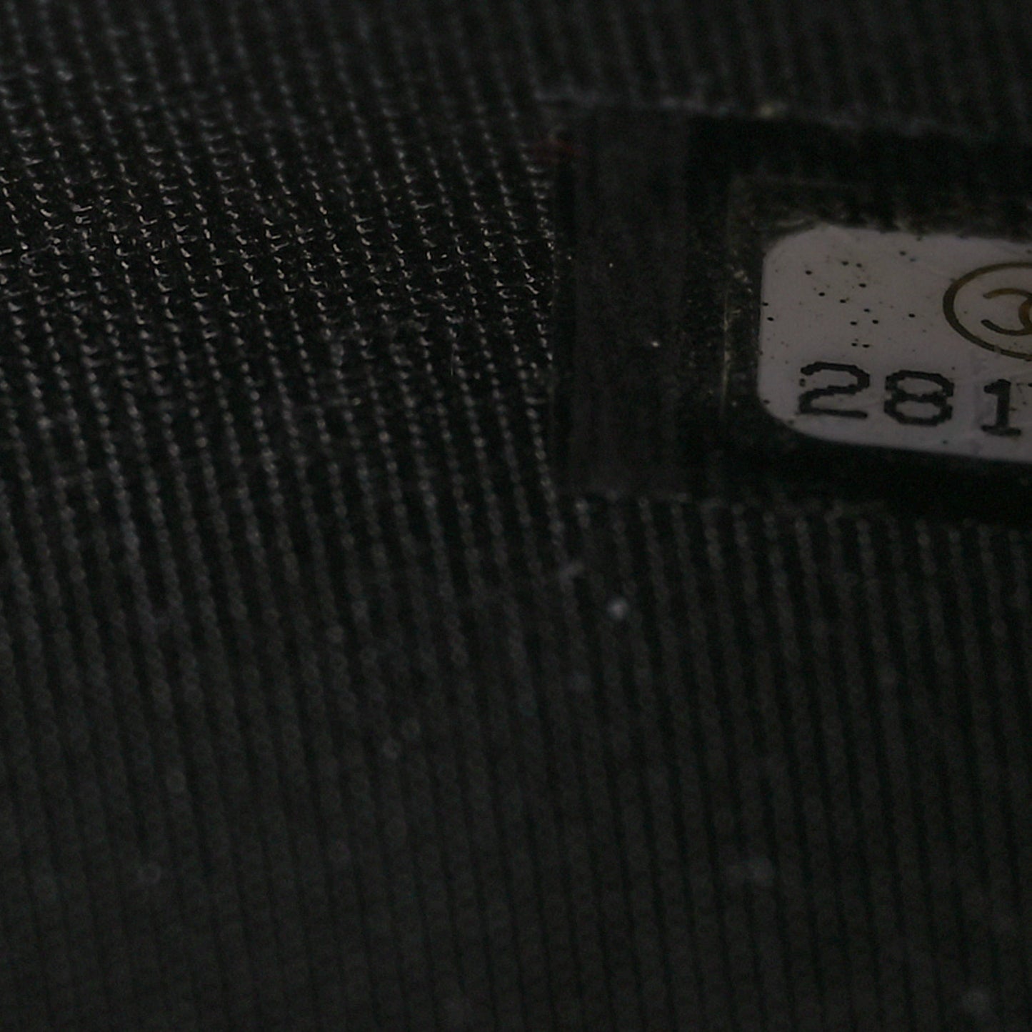 Caviar Quilted Vintage Mademoiselle Wallet On Chain WOC Black