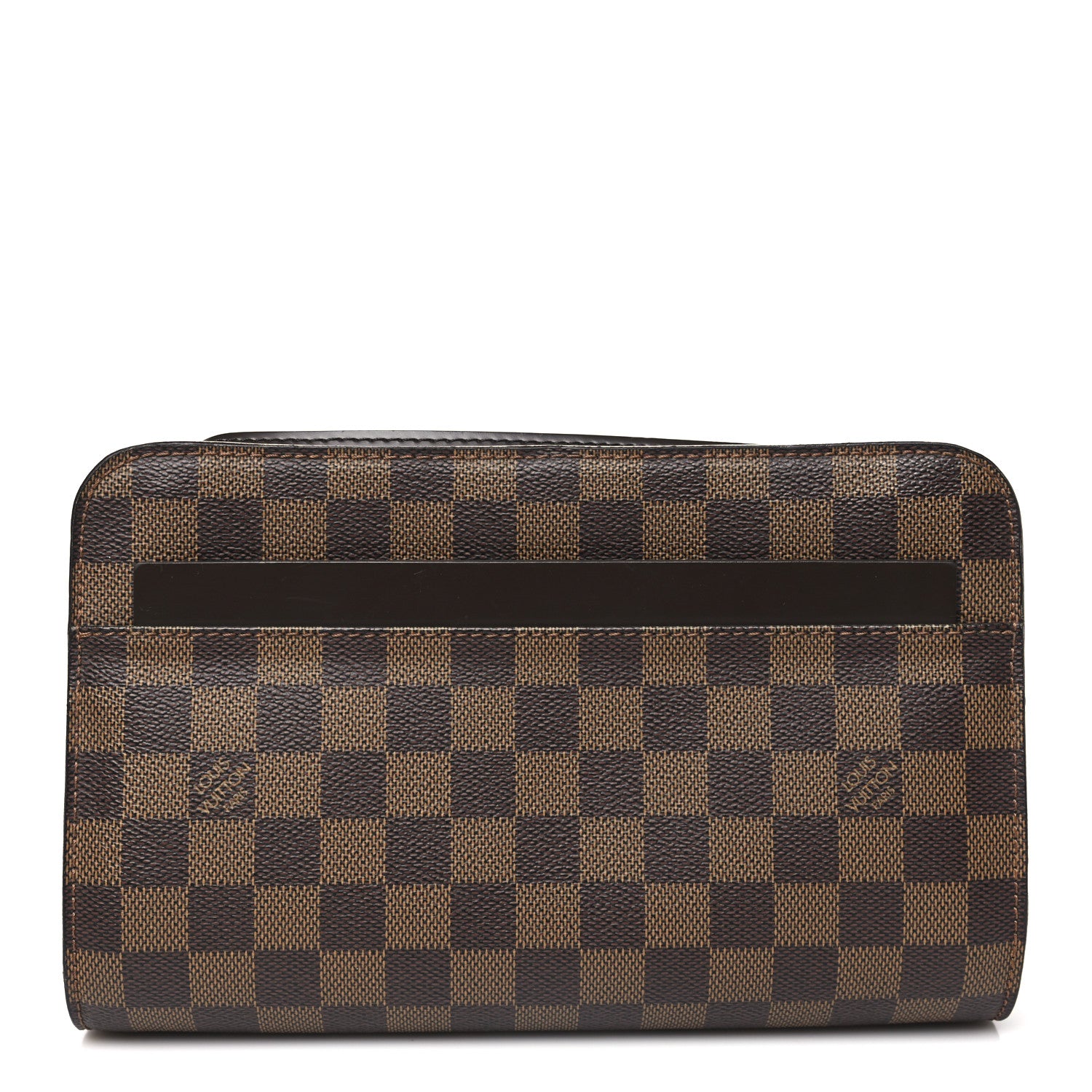 Louis Vuitton Damier Ebene Pochette Saint Louis Clutch 1 of 7