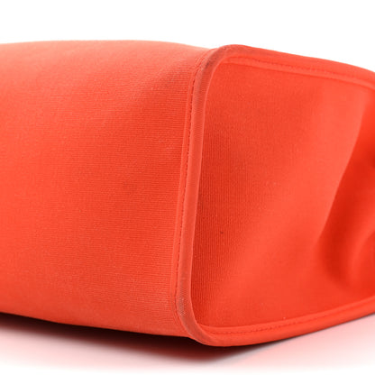 Hermes Toile Vache Hunter Herbag Zip 31 PM Orange Natural Orange Natural 9 of 21