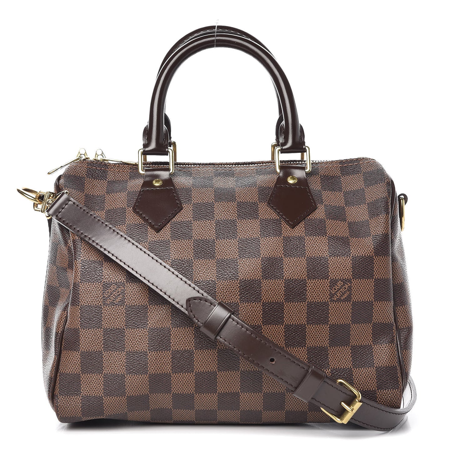 Damier Ebene Speedy Bandouliere 25