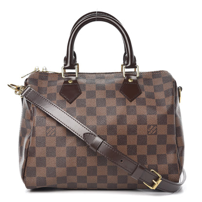 Louis Vuitton Damier Ebene Speedy Bandouliere 25 1 of 10