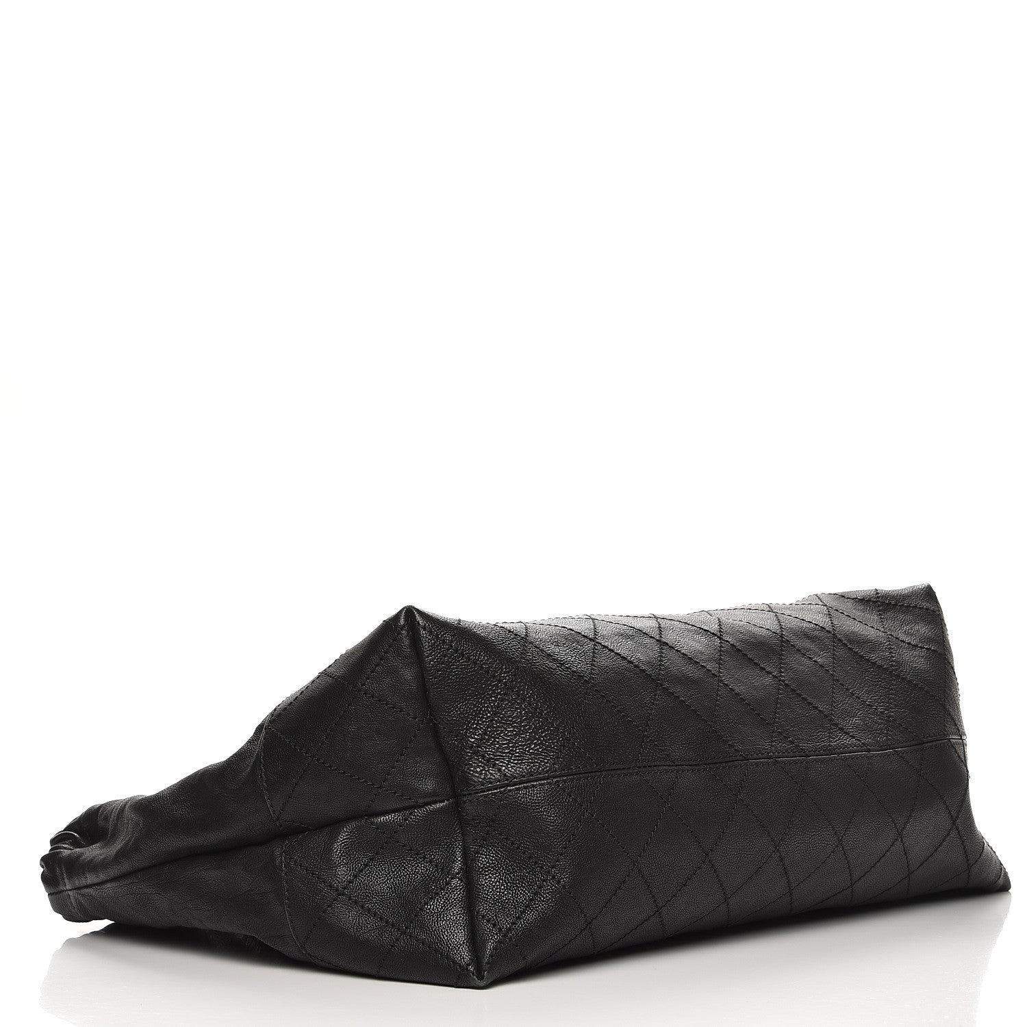 Chanel Distressed Caviar XL Coco Cabas Black 5 of 14