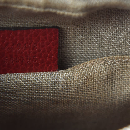 Gucci Monogram Mini Bree Messenger Bag Red 10 of 11