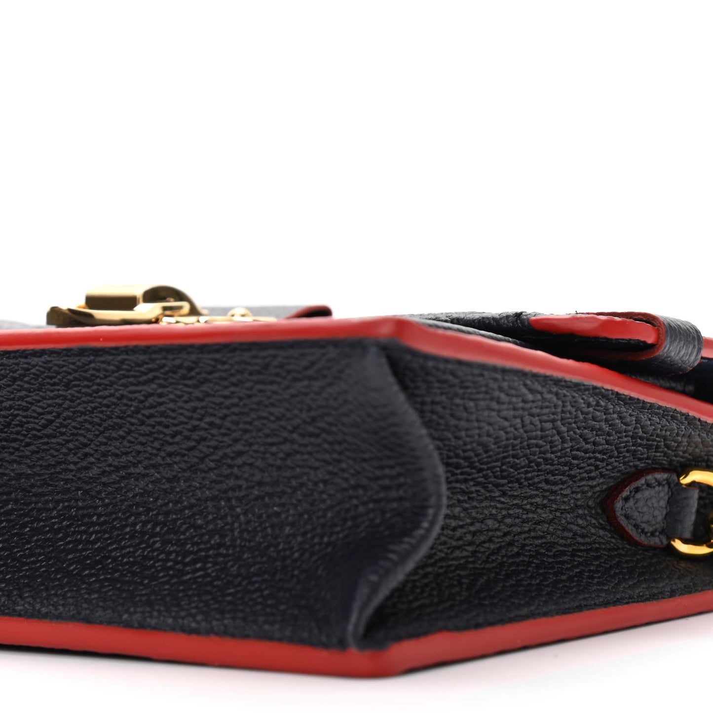 Empreinte Vavin Chain Wallet Marine Rouge