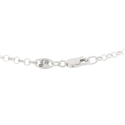 Chrome Hearts Sterling Silver Roll Chain Necklace 22" 4 of 4