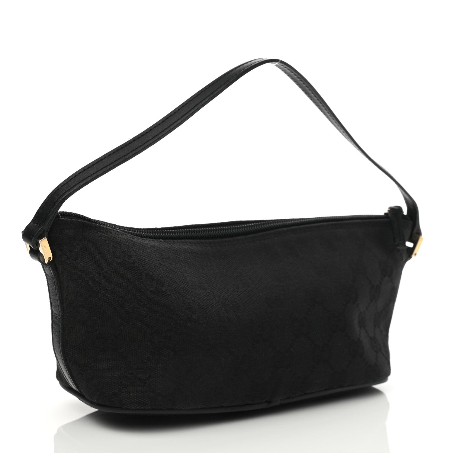 Gucci Monogram Boat Pochette Black 2 of 7